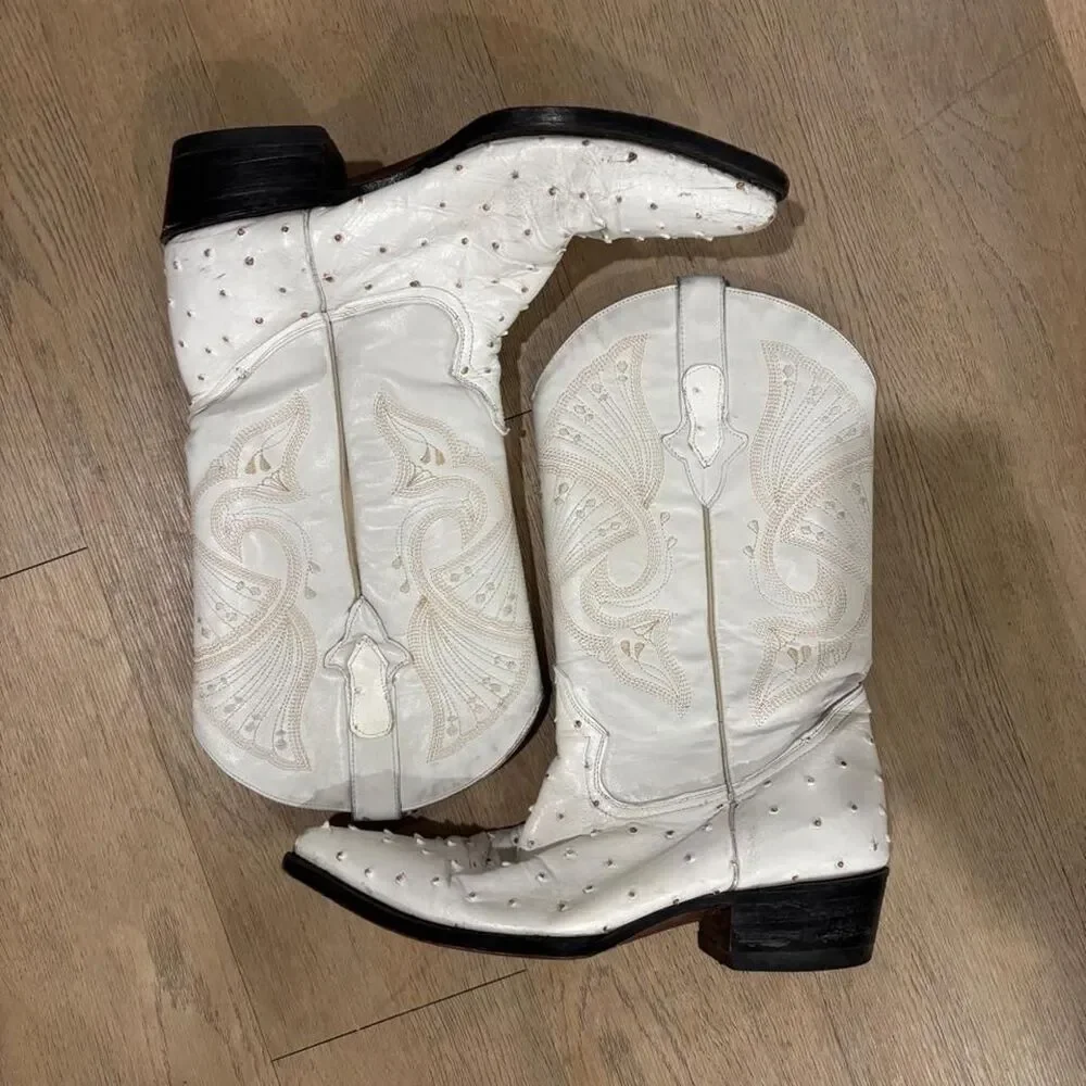 Campomaggi Men's White Boots